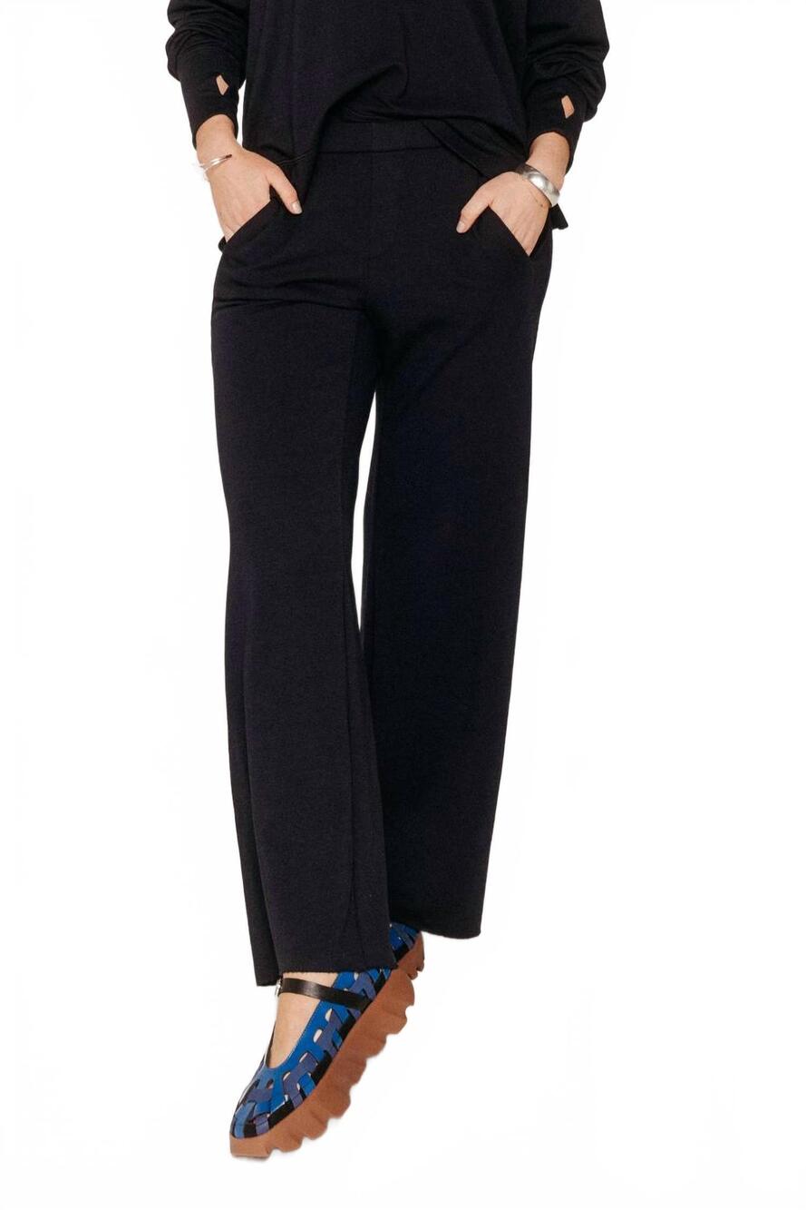 NEW MILA LOS ANGELES elastic waist pant in navy